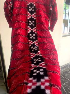 Red Ethnic Kurta