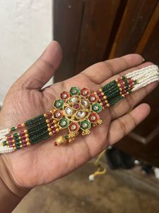 beaded Moti necklace Set