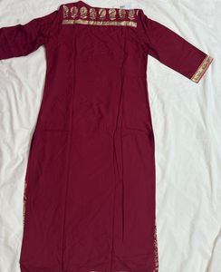 New Aurelia Maroon Kurti