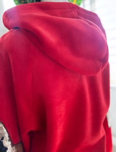Korean Velvet Hoodie Dress