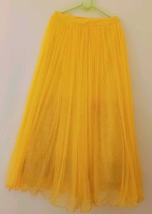 Yellow Ethnic Skirt