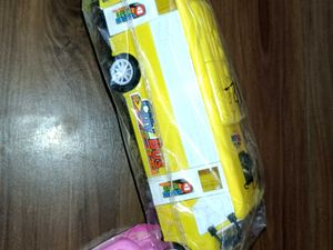 Toy Kitchen Set and a city bus in combo☺☺💗