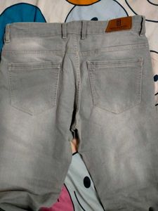 Gray Denim Jeans