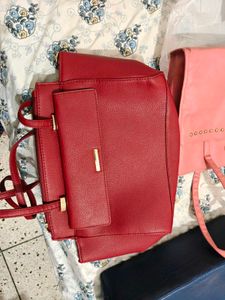 4 New Caprese Pink Tote Bag