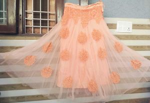 Crop Top With Lehenga Set