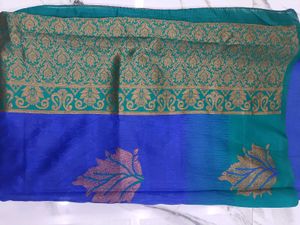 Silk Saree with unstitched blouse