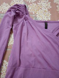 Lilac Long Sleeve Top