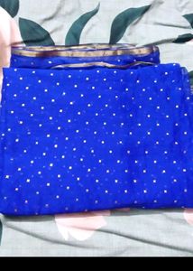 Blue Saree