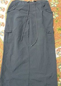 Y2k Grey Long Skirt