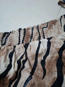 Animal Print Long Sleeve Top