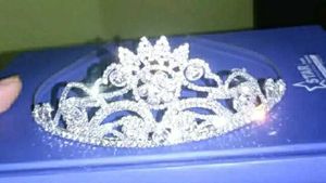 Silver Crown With Free Delivery