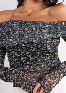 Floral Off-Shoulder Top