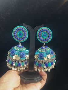 Statement Jhumka Earrings
