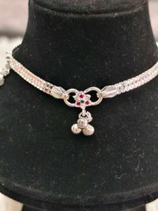 Pure Silver Anklet