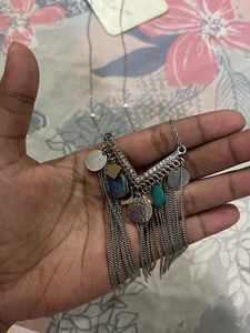 Celeste Fringe Statement Necklace