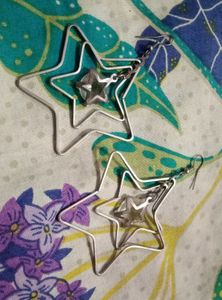 Silver Color Ka Kan K Star Design So Beautiful 🥰⭐