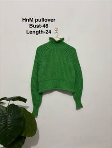 Green H&amp;M Knit Pullover
