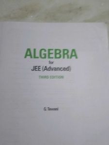 Algebra for JEE (Advanced)