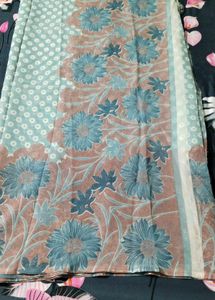 fix rate new Floral Print Saree without blouse pie