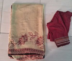 Saree With Blouse