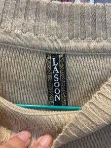 Long Sleeve Beige sweater