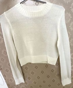 H&amp;M Cropped knit Sweater