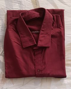 Maroon Formal Cotton Shirt