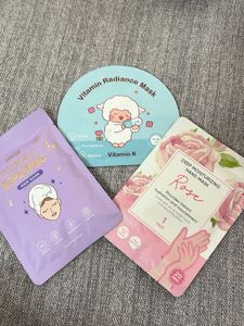 Combo Face Hair And Hand Mask
