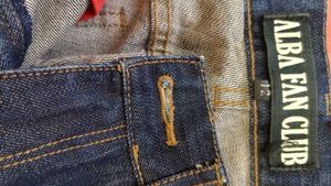 Dark Blue Denim Jeans