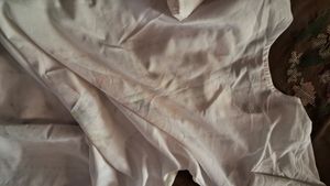 Two Colour Back White Front Cream