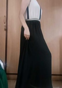 Black And White Formal Dress