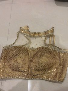 Golden Embellished Blouse