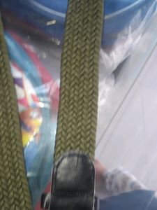 Green Colour Stretchable Ladies Belt
