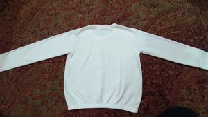 White Sweat Shirt For Women