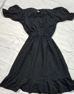 Polka Dot Midi Dress