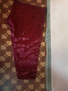 Banarasi Gold Kurti  with Maroon salwar💘
