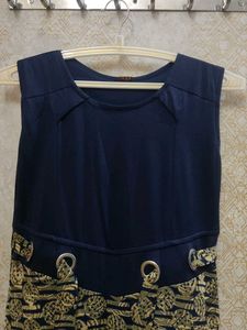 Unused Patterned Maxi Dress