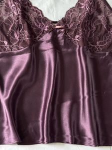 Satin Amethyst Cami