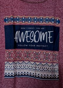 DJ&amp;C Mauve T-shirt