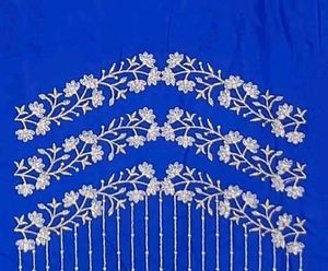 Embroidered Green Blouse piece