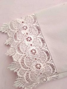 White Lace Detail Top | Pre-Loved | Size: M