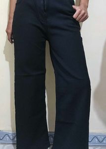 Black Straight Leg Pants