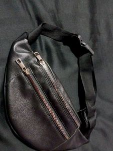 Black Waist Bag
