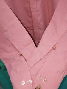 Triangle Dress Shirt - Pink