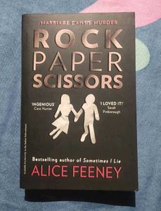 Alice Feeney Rock Paper Scissors Thriller Book
