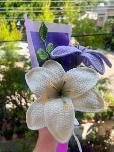 Crochet Lily Bouquet