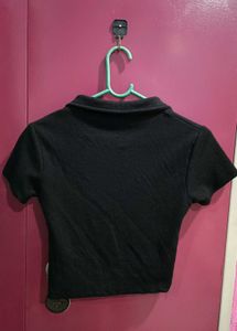 Women&#39;s Black Crop Top