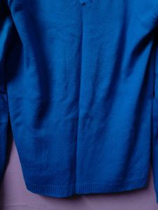 Blue V-Neck pullover