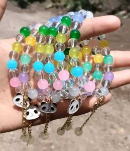Pack Of 6 Panda Charm Bracelet