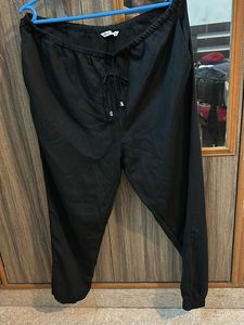Black Drawstring Lounge Pants